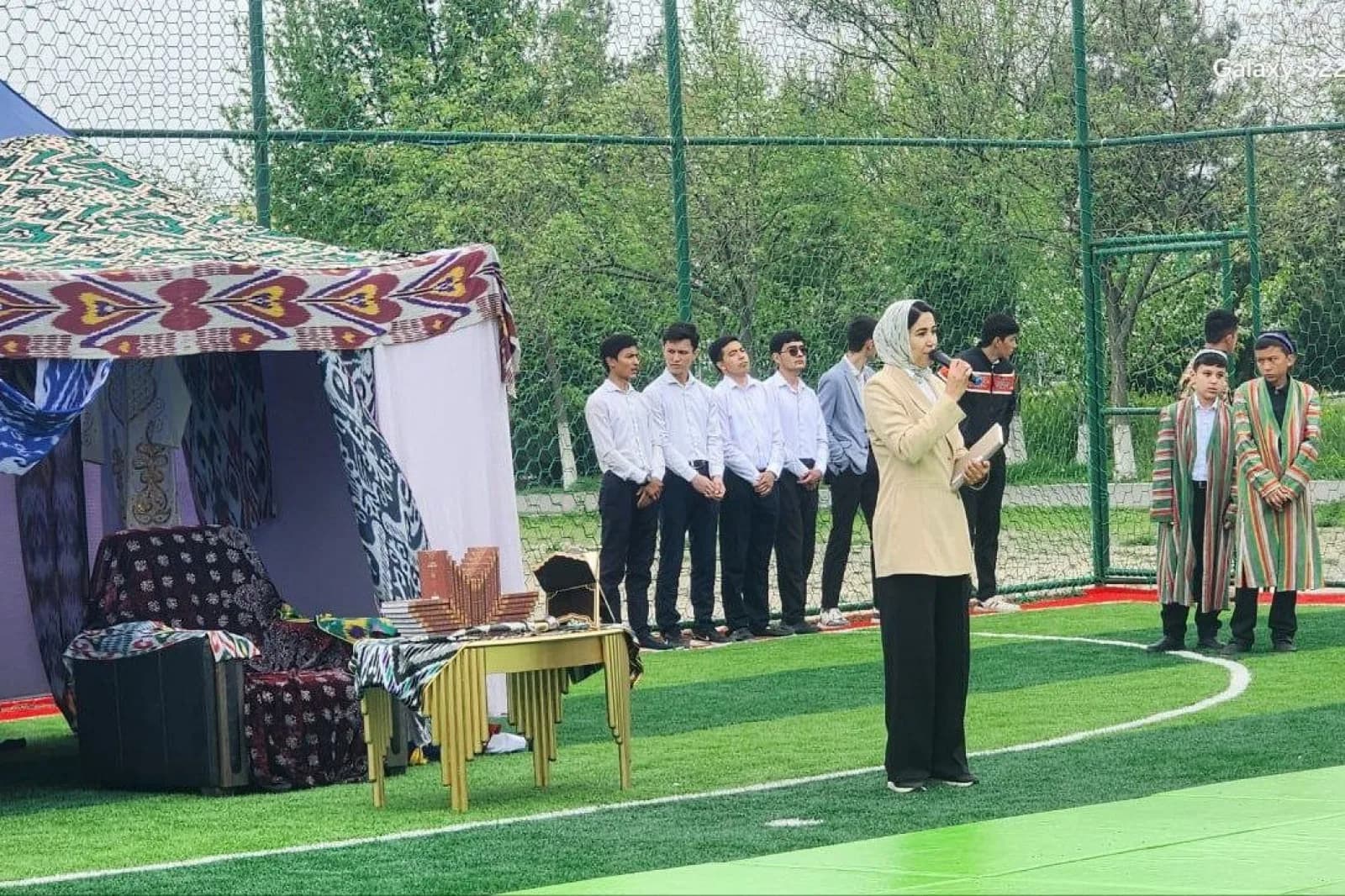 Festive events dedicated to the 690th anniversary of the birth of Amir Temur were held
